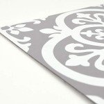 FloorPops FP2942 Medina Peel & Stick Floor Tiles, Grey