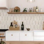 Vamos Peel and Stick Backsplash Seamless Tile for Kitchen and Bathroom,White and Beige Slate PVC Mixed Light Gold Self Adhesive Fish Scale Metal Mosaic Tiles (10 Sheets)