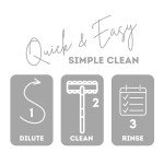 Quick Shine Multi Surface Concentrated Floor Cleaner 27oz Use on Hardwood, Laminate, Luxury Vinyl Plank LVT, Tile & Stone Dirt Dissolving & Powerful Cleaning Makes 27 Gallons