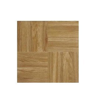 Sterling Self Adhesive 12-Inch Vinyl Floor Tiles, 20 Tiles - 12" x 12", Square Parquet Pattern - Peel & Stick, DIY Flooring for Kitchen, Dining Room, Bedrooms & Bathrooms by Achim Home Decor