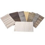 Art3d Peel and Stick Floor Tile Vinyl Wood Plank Samples Set of 8, Rigid Surface Hard Core Easy DIY Self-Adhesive Flooring