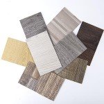 Art3d Peel and Stick Floor Tile Vinyl Wood Plank Samples Set of 8, Rigid Surface Hard Core Easy DIY Self-Adhesive Flooring