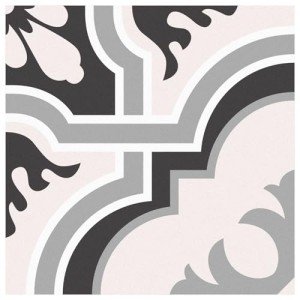 Peel and Stick Floor Tiles Vinyl Floor Tiles, 7.9 x7.9 inches, 20 Sheets, Self-Adhesive Removable, Waterproof, DIY Flooring, for Kitchen Bathroom Living Room(Grey)