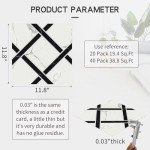 MORCART Peel and Stick Floor Tile - 20 PCS, 11.8" x 11.8" Vinyl Flooring - Waterproof Self-Adhesive Tile Sticker for Bathroom, Kitchen, Dining Room, Bedrooms - Cover 19.4 Sq. Ft, Geometric Marble