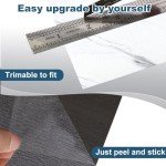 Yipscazo Peel and Stick Floor Tile 32 Sq.Ft Coverage 32-Pack Stone & Jazz 12" x 12" Vinyl Floor Tiles Self Adhesive Waterproof Perfect for DIY Projects