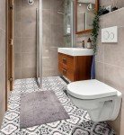 Peel and Stick Floor Tiles Vinyl Floor Tiles, 7.9 x7.9 inches, 20 Sheets, Self-Adhesive Removable, Waterproof, DIY Flooring, for Kitchen Bathroom Living Room(Grey)