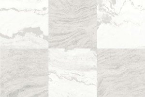 FloorPops x Chris Loves Julia 12-in by 12-in Bonneville Beige Peel and Stick Floor Tiles, FP5061