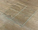 CleverDelights 4" Square Glass Tile