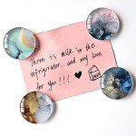 30PCS Clear Glass Cabochons 1 Inch Dome Tile Clear Glass Tiles Non-Calibrated Round Gems for Crafts, Pendants, Picture Jewelry Making, Rings