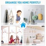 Quntis Suction Cup Hooks 4 Pack, Multi-Purpose Clear Shower Suction Hooks Waterproof Heavy Duty Wreath Hanger for Bathroom, Window, Towel, Shower Wall, Tile, Glass Door, Camper