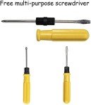 LDS Industry 4" Wide Extendable Razor Blade Sticker/Paint Scraper Remover for Window Glass Windshield Tile Granite Wall Cleaning Hand Tool, Gum Cleaning, Stove Cleaner, SCRP-A