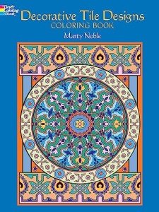 Decorative Tile Designs Coloring Book (Dover Design Coloring Books)