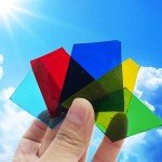 PALJOLLY Colorful Stained Glass Scraps, Transparent Glass Mosaic Tiles for Crafts Bulk, Irregular Stained Glass Sheets, 35oz Value Pack