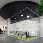 DKTIE Geometric Art Stained Glass Window Film Bathroom Window Privacy Film Frosted Glass Static Clings Non Adhesive with Installation Tools, Modern Home Improvement Style (S119, 17.7'' x 78.7'')