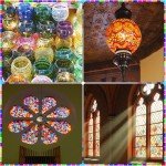 2400 Pcs Mosaic Tiles, Glass Mosaic Tiles for Crafts Bulk, Assorted Color Stained Mosaic Glass Pieces, Mosaic Supplies for Home Decoration, Art Crafts, DIY Projects, Transparent