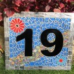 Youway Style Millefiori Flower Glass Mosaic Tiles for Crafts, Mosaic Glass Pieces for DIY Crafts Supplies,Mosaic Garden Craft Kit