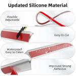 Transparent Silicone Shower Threshold Water Dam Strip