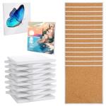15 Pack Glossy Ceramic Tiles for Crafts