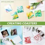30 Pcs 4x4 Inch Blank Ceramic Coasters