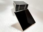 Black Ceramic Shower Floor Tile 4.25 Inch