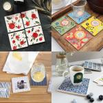 30 Pcs 4x4 Inch Blank Ceramic Coasters
