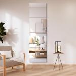 Delma Frameless Glass Wall Mirror Tiles, 4PCS