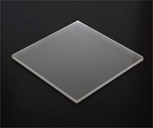 Frosted Matte Acrylic Tile 12"x12" - 3mm Thick