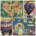 Warmqing Mosaic Tiles for Crafts - 220g Set