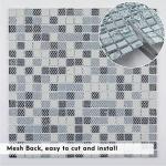 Mirror Glass Mosaic Tile for Kitchen and Bathroom