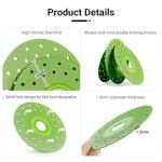 Ultra-Thin Vacuum Brazed Tile Abrasive Disc 3PCS