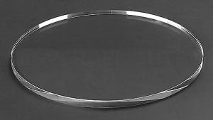 Clear 4" Round Glass Tiles - 5 Pack