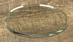 Clear 4" Round Glass Tiles - 5 Pack