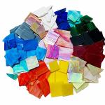 Mosaic Glass Tile Pieces for Crafting - 35oz