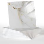 10-Pack Waterproof Marble Peel and Stick Tiles