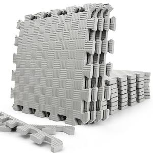 Interlocking EVA Foam Gym Floor Tiles - 12 Sqft