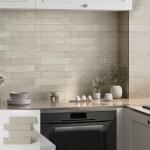 COLAMO 10 PC Beige Limestone Peel and Stick Tiles