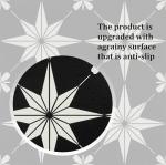 Dureidos Peel and Stick Waterproof Floor Tiles, 10PCS