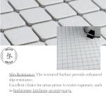 Tenedos Retro Bianco White Porcelain Pool Tile