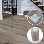 Peel and Stick Wood Look Shower Floor Tiles