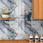 Marble Peel and Stick Shower Floor Tiles - 10pcs