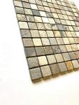 1x1 Harmony Slate Tumbled Mosaic Tile