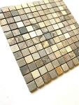1x1 Harmony Slate Tumbled Mosaic Tile