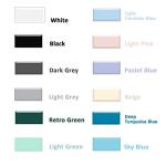 NADAMOO Black Tub and Tile Refinishing Paint Kit