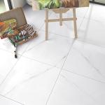 White Marble Peel and Stick Floor Tiles - 20 PCS