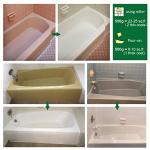 NADAMOO Black Tub and Tile Refinishing Paint Kit