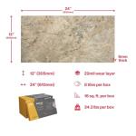 Lucida Surfaces Stone Look Luxury Vinyl Tiles