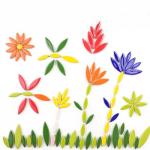 Leaf Petal Ceramic Mosaic Tiles for Crafts, 500g/1.1LB Irregular Mosaic Pieces, Petal Mosaic Tiles DIY Mosaic Making Stones for Craft Hobby Arts Wall Decoration (White)