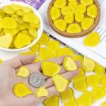 Youway Style 454g Yellow Flower Mosaic Tiles for Crafts, Petal Mosaic Glass Pieces, Fall Mosaic Craft Supplies