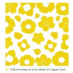Youway Style 454g Yellow Flower Mosaic Tiles for Crafts, Petal Mosaic Glass Pieces, Fall Mosaic Craft Supplies