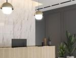 Tenedos TRCD-CLG-POR Siena White Greyish Oro Gold Brownish 12x24 Calacatta Marble Look Porcelain Matte Floor Wall Tile Backsplash for Kitchen, Shower, Fireplace, Countertop (1 Piece)